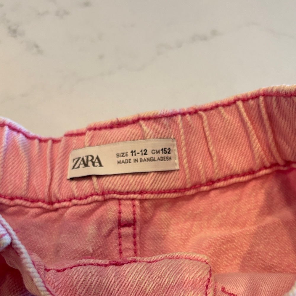 Zara Kids Pink and Tan Shorts Set - Picture 13 of 14